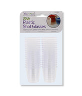 30PK PLASTIC SHOT GLASSES